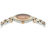 Versace Reve Analog Rose Gold Dial Two Tone Steel Strap Watch for Women - VE8B00424