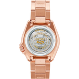 Seiko 5 Sports 55th Anniversary Limited Edition Rose Gold Dial Rose Gold Steel Strap Watch for Men - SRPK08K1