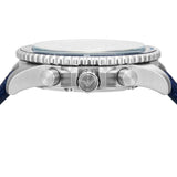 Emporio Armani World Explorer Chronograph Blue Dial Blue Nylon Strap Watch for Men - AR11588