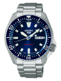 Seiko 5 Sports SKX Automatic Blue Dial Silver Steel Strap Watch for Men - SRPL83K1