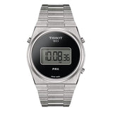 Tissot Digital Quartz Black Dial Silver Steel Strap Watch for Men - T137.463.11.050.00