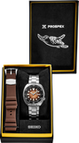 Seiko Prospex US Special Edition King Turtle Automatic Brown Dial Silver Steel Strap Watch for Men - SRPH55