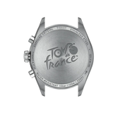 Tissot PR 100 Tour De France Chronograph Black Dial Silver Steel Strap Watch for Men - T150.417.11.051.00