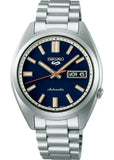 Seiko 5 Sports SNXS Automatic Blue Dial Silver Steel Strap Watch for Men - SRPK87K1
