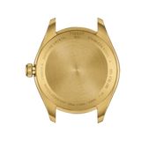 Tissot PR 100 Gold Dial Gold Steel Strap Watch for Women - T150.210.33.021.00