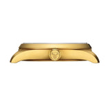 Tissot PR 100 Gold Dial Gold Steel Strap Watch for Women - T150.210.33.021.00