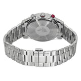 Emporio Armani Racer Chronograph Blue Dial Silver Steel Strap Watch for Men - AR11676