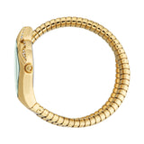 Just Cavalli Ambra Green Dial Gold Steel Strap Watch for Women - JC1L370M0035