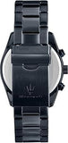 Maserati Attrazione Chronograph Blue Dial Blue Steel Strap Watch for Men - R8873626003