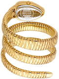 Just Cavalli Cosenza Green Dial Gold Steel Strap Watch for Women - JC1L232M0035