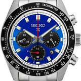 Seiko Speedtimer Solar US Special Edition Blue Dial Silver Steel Strap Watch for Men - SSC931