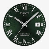 Tissot Ballade Powermatic 80 COSC Green Dial Silver Steel Strap Watch for Men - T156.408.11.093.00