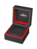 Tissot Ballade Quartz Black Dial Gold Steel Strap Watch for Men - T156.410.33.051.00