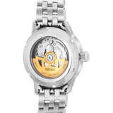 Seiko Presage Cocktail Time Automatic Blue Dial Silver Steel Strap Watch for Men - SRPB41J1