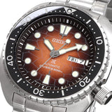 Seiko Prospex US Special Edition King Turtle Automatic Brown Dial Silver Steel Strap Watch for Men - SRPH55