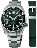 Seiko Prospex 140th Anniversary Limited Edition Automatic Scuba Divers Green Dial Silver Steel Strap Watch for Men - SPB207J1