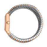 Just Cavalli Romina Rose Gold Dial Two Tone Steel Strap Watch for Women - JC1L395M0065