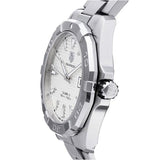 Tag Heuer Aquaracer Automatic White Dial Silver Steel Strap Watch for Men - WAY2111.BA0928