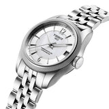 Tissot Ballade Powermatic 80 Automatic Mother of Pearl Dial Silver Steel Strap Watch For Women - T108.208.11.117.00