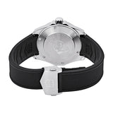 Tag Heuer Aquaracer Calibre 5 Automatic Black Dial Black Rubber Strap Watch for Men - WAY211A.FT6151