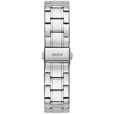 Guess Sparkler Diamonds Silver Dial Silver Steel Strap Watch for Women - GW0111L1