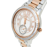 Michael Kors Madelyn Silver Dial Two Tone Steel Strap Watch for Women - MK6288