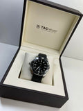 Tag Heuer Aquaracer Black Dial Black Rubber Strap Watch for Men - WAY111A.FT6151