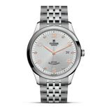 Tudor 1926 Automatic Diamonds Silver Dial Silver Steel Strap Watch for Men - M91650-0003