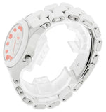 Marc Jacobs Pelly White Dial White Silicone Strap Watch for Women - MBM2588