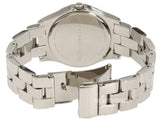 Marc Jacobs Henry Diamonds White Dial Silver Steel Strap Watch for Women - MBM3044
