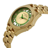 Marc Jacobs Henry Gold Dial Gold Steel Strap Watch for Women - MBM3295