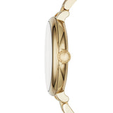 Marc Jacobs Sally Champagne Gold Dial Gold Steel Strap Watch for Women - MBM3363