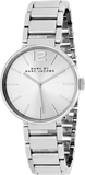 Marc Jacobs Peggy Silver Dial Silver Steel Strap Watch for Women - MBM3404
