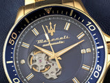 Maserati SFIDA Automatic Diamond Dial Limited Edition Watch For Men - R8823140004