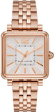 Marc Jacobs Vic Silver Dial Rose Gold Steel Strap Watch for Women - MJ3514
