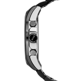 Hugo Boss Onyx Black Dial Black Steel Strap Watch for Men - 1513365