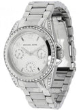 Michael Kors Blair Silver Dial SIlver Steel Strap Watch for Women - MK5612