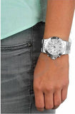 Michael Kors Dylan Silver Dial Silver Steel Strap Watch for Women - MK5312