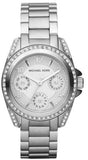 Michael Kors Blair Silver Dial SIlver Steel Strap Watch for Women - MK5612