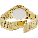Michael Kors Runway Gold Dial Gold Steel Strap Watch for Women - MK5786