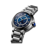 Maurice Lacroix Fiaba Moonphase Blue Dial Silver Steel Strap Watch for Women - FA1084-SS002-420-1