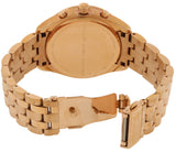 Marc Jacobs Peeker Chronograph Rose Gold Dial Rose Gold Steel Strap Watch for Women - MBM3394