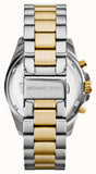 Michael Kors Bradshaw Blue Dial Two Tone Steel Strap Watch for Women - MK5976