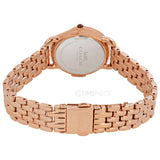 Coach Delancey Mother of Pearl White Dial Rose Gold Steel Strap Watch for Women - 14502479