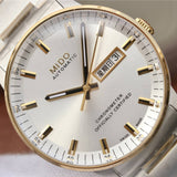 Mido Commander II Automatic Chronometer Silver Dial Two Tone Steel Strap Watch For Men - M021.431.22.071.00