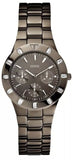 Guess XS Multifunction Quartz Brown Dial Brown Steel Strap Watch For Women - W0027L1