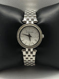Michael Kors Darci Silver Dial Silver Steel Strap Watch for Women - MK3294