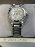 Michael Kors Blair Silver Dial SIlver Steel Strap Watch for Women - MK5612