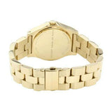 Marc Jacobs Blade Gold Dial Gold Steel Strap Watch for Women - MBM3126
