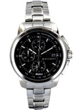 Maserati Successo Solar Edition Black Dial Silver Steel Strap Watch For Men - R8873645003